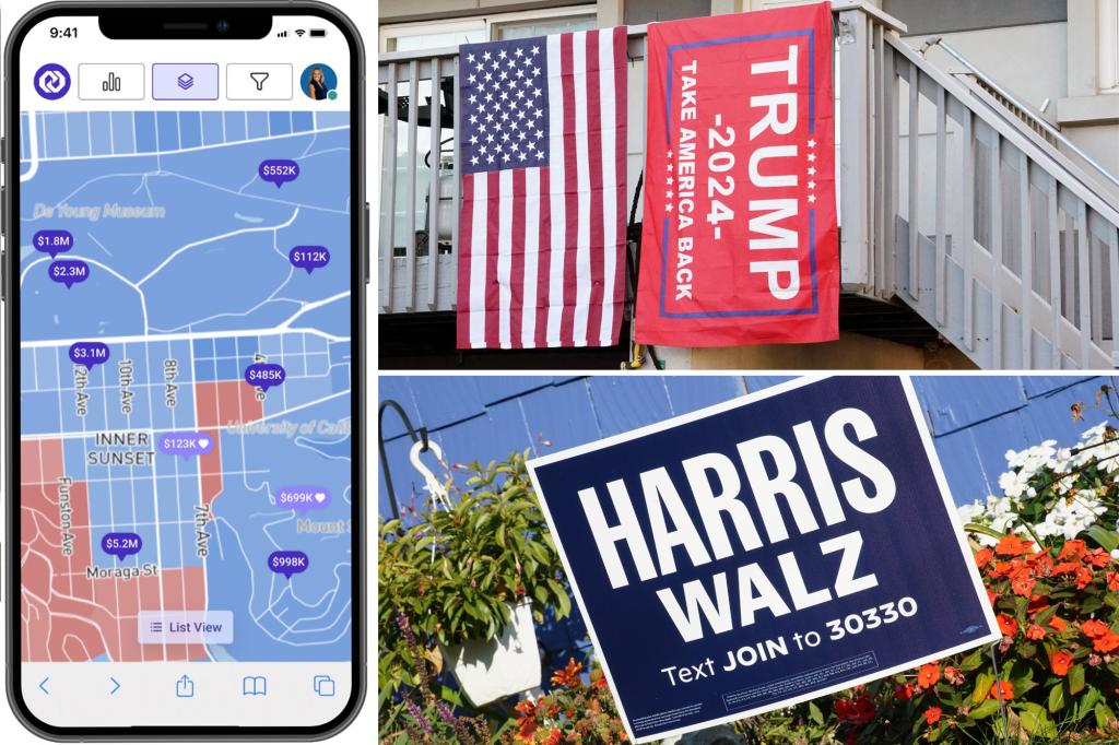 New real estate platform lets home buyers check their neighbors' political affiliations